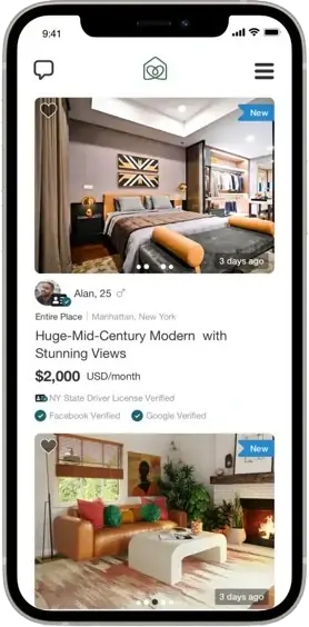 Room Rent Apps Room, Roommate, House, Apartment, Studio, Flat, Sublease, Basement ...